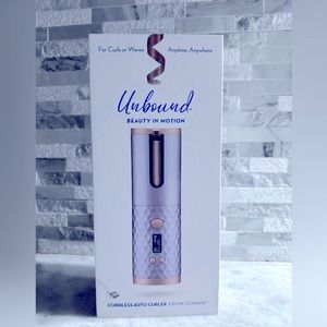 Live unbound and get the look you love with Conair’s new Cordless Auto Curler.